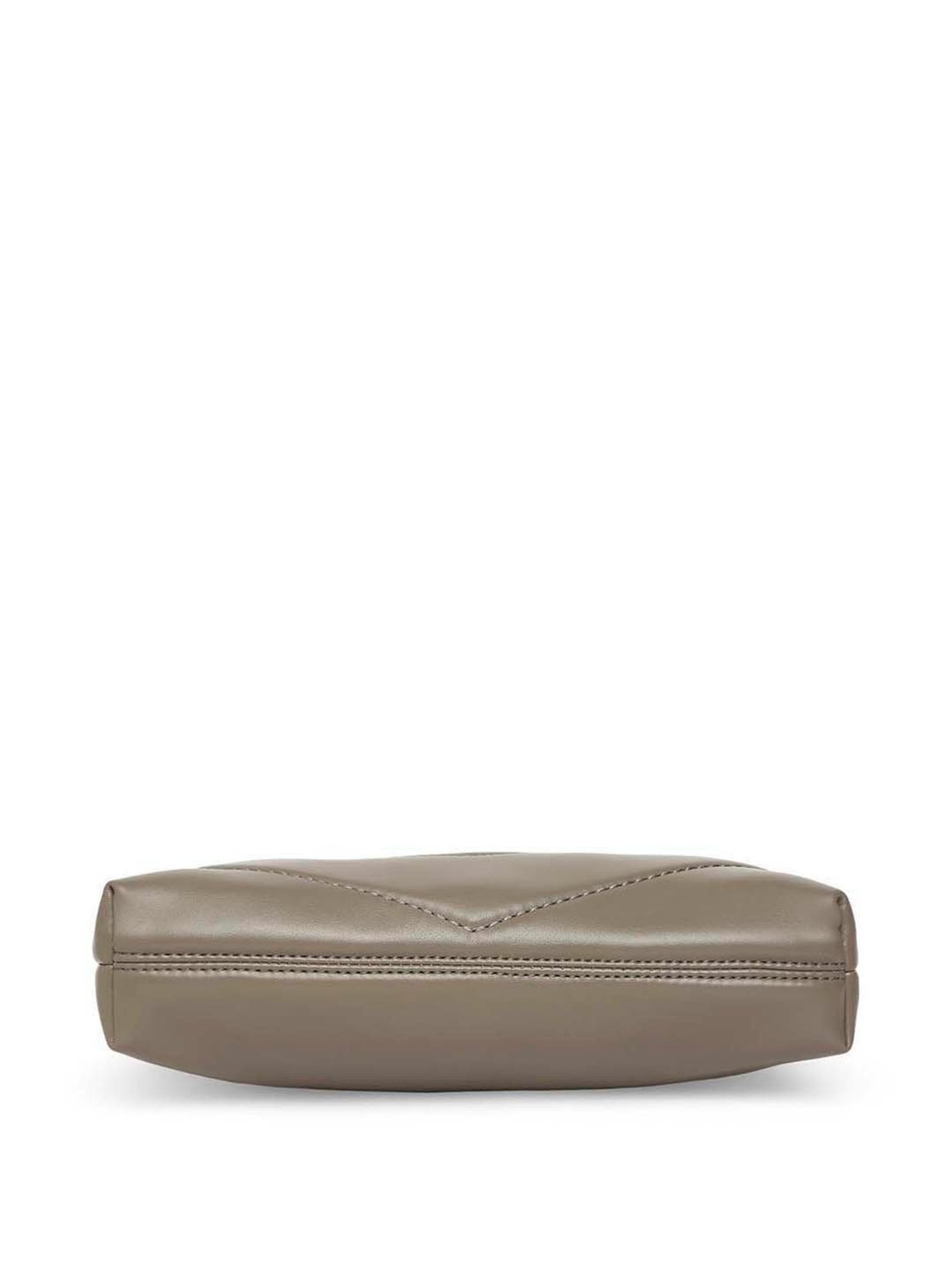 Marina Galanti Grey Quilted Medium Sling Handbag