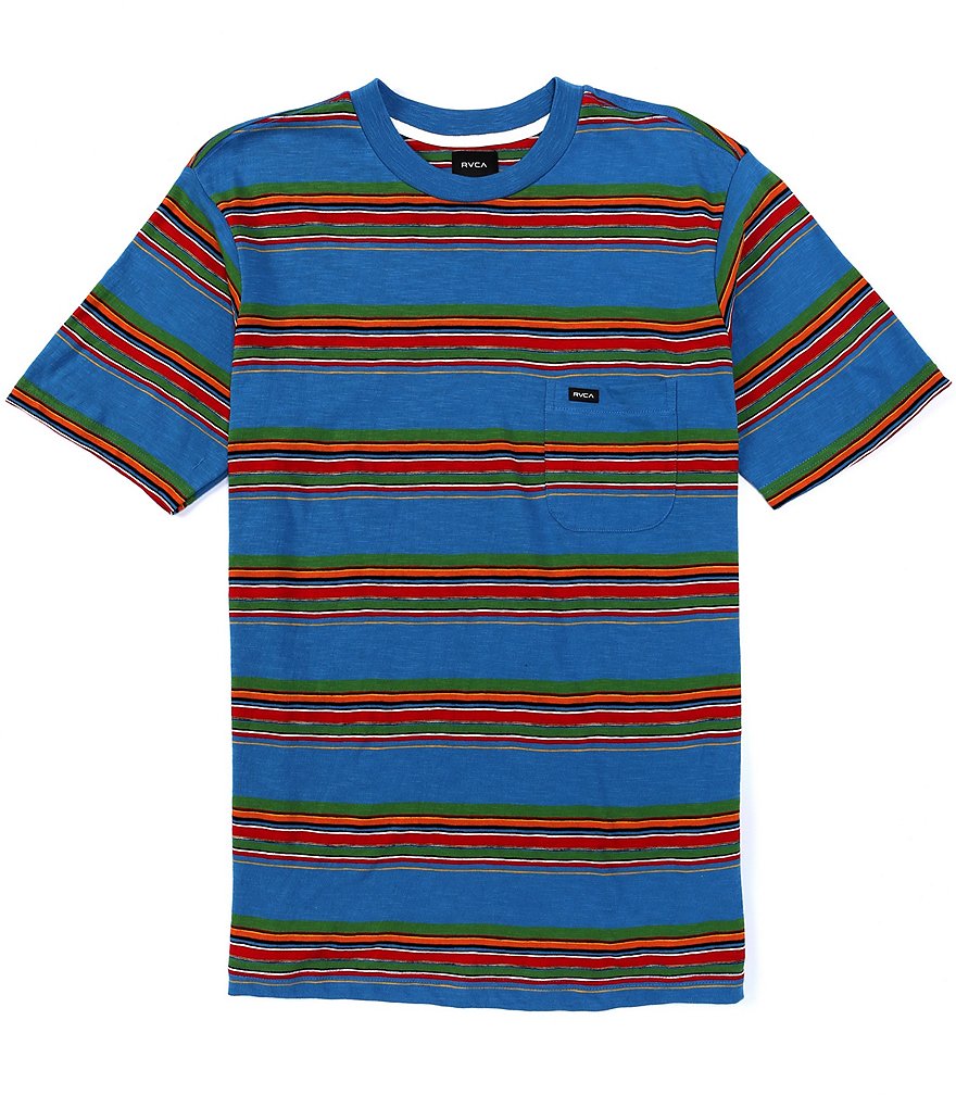 RVCA El Rosario Striped Pocket Short-Sleeve T-Shirt