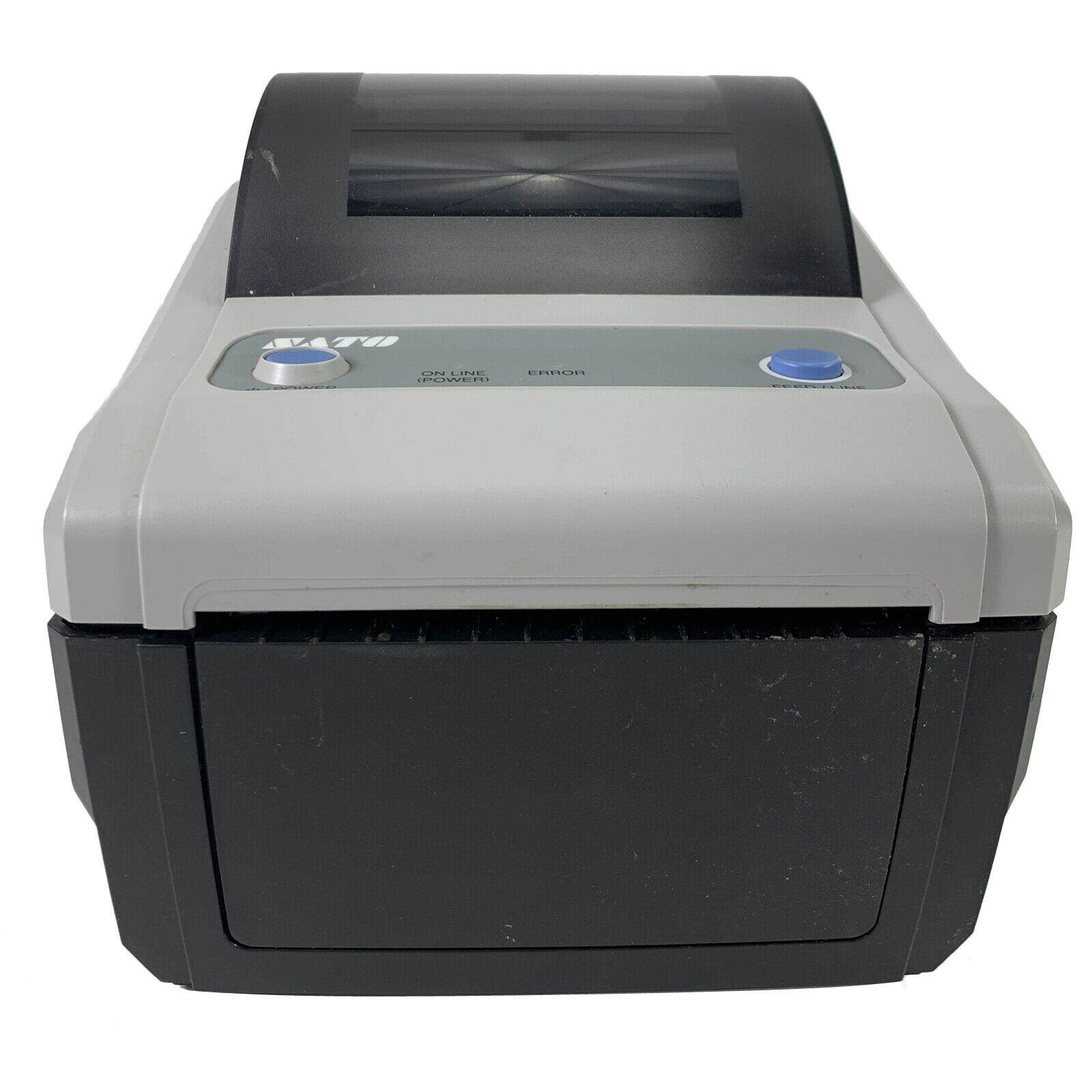 Small Portable Shipping Thermal Transfer Label Printer 4x6 SATO CG412DT LAN 300 dpi WWCG15041 with AC Adapter