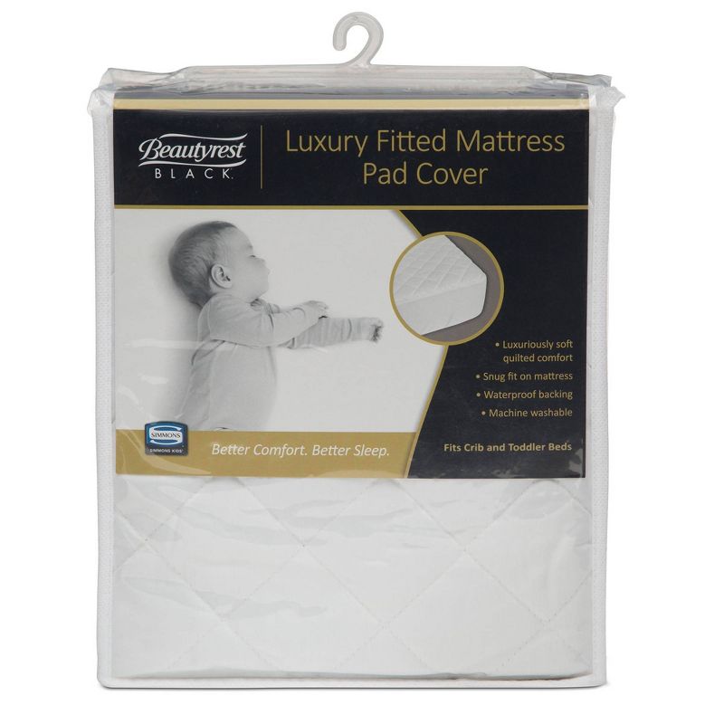 Beautyrest Black Luxury Fitted Mattress Pad Cover