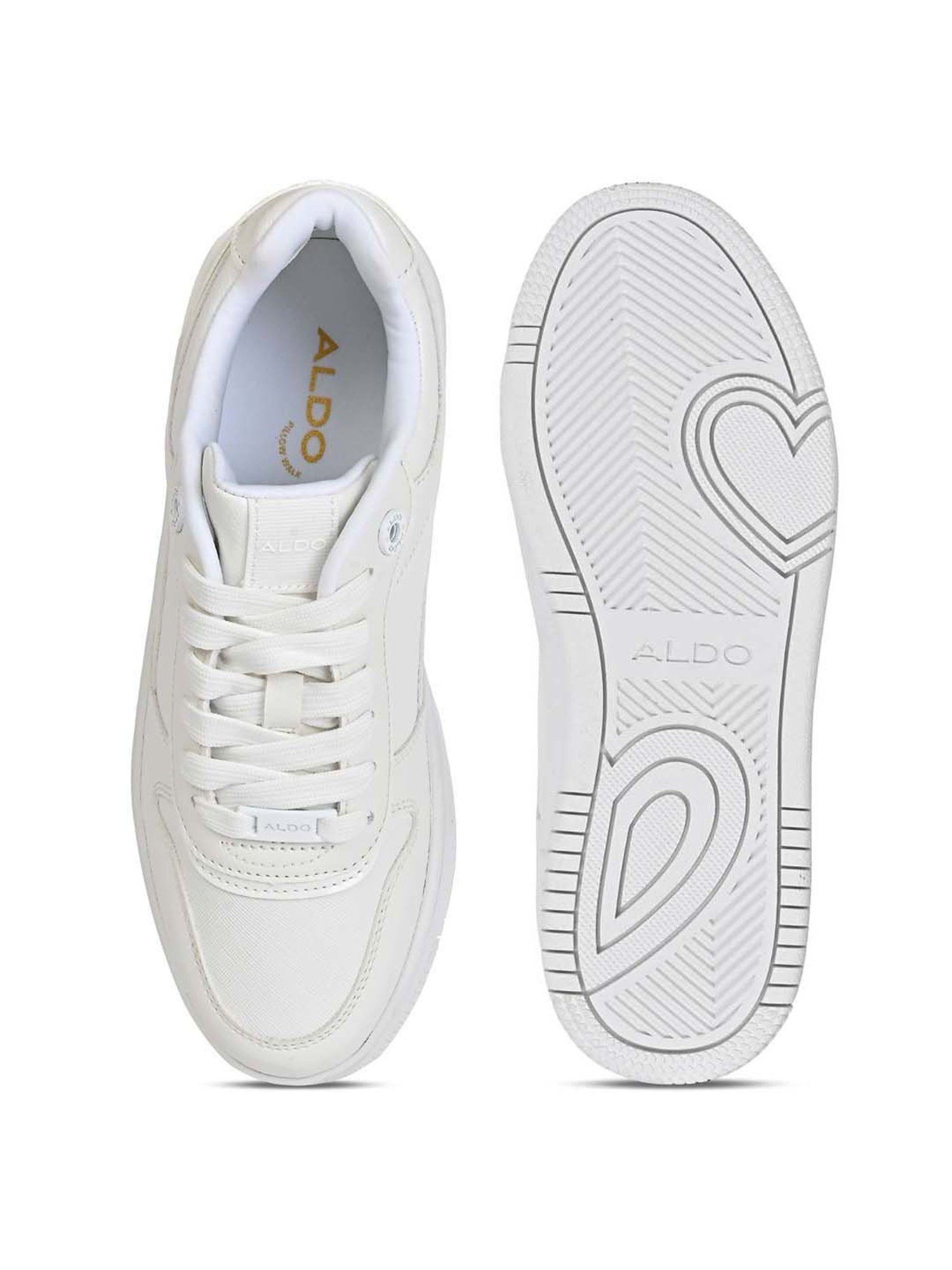 Aldo Women's White Sneakers
