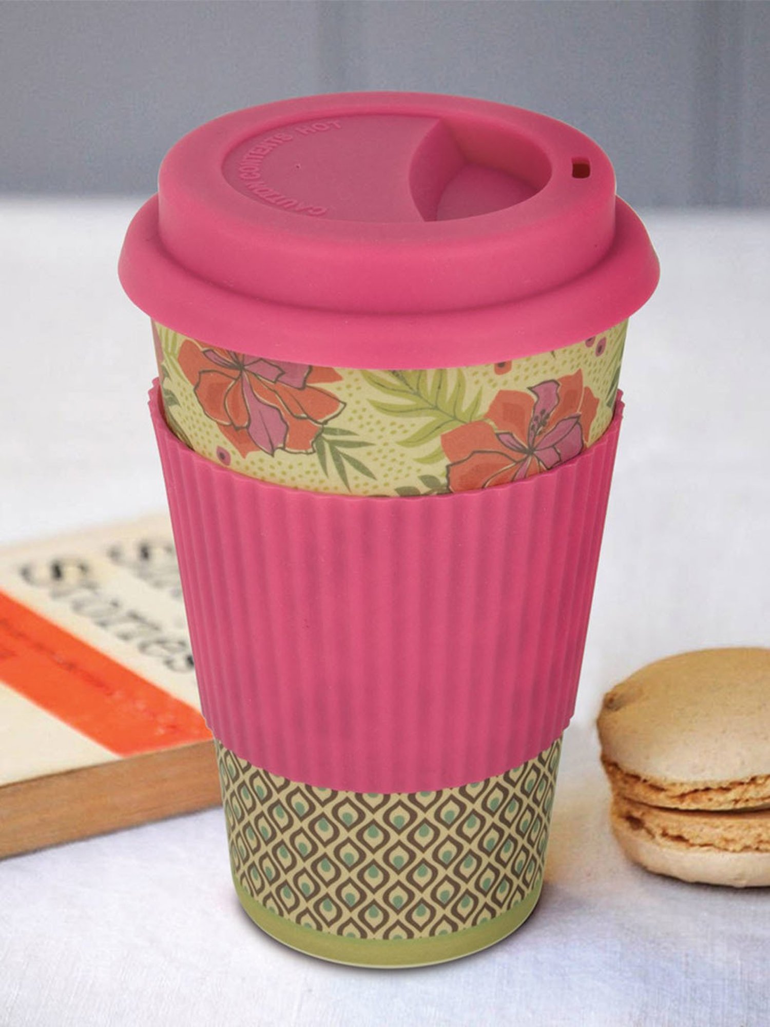 Freelance Pink Bamboo Set of 1 Mugs