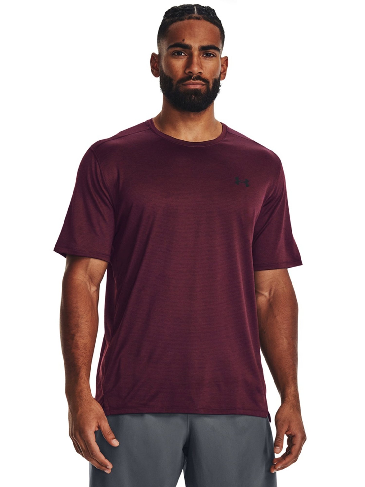 Under Armour Maroon Loose Fit Sports T-Shirt
