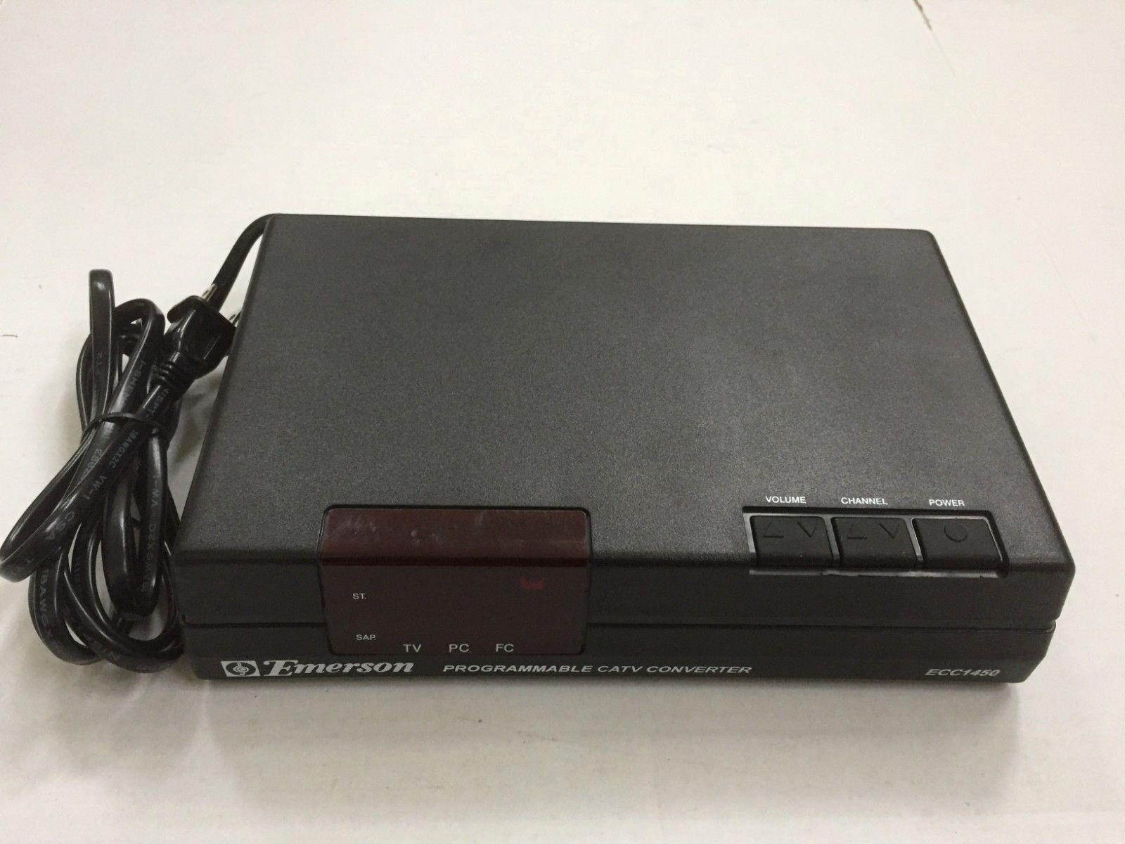 EMERSON MTS/Stereo 181 Channel Programmable Cable Converter w/Volume & Remote