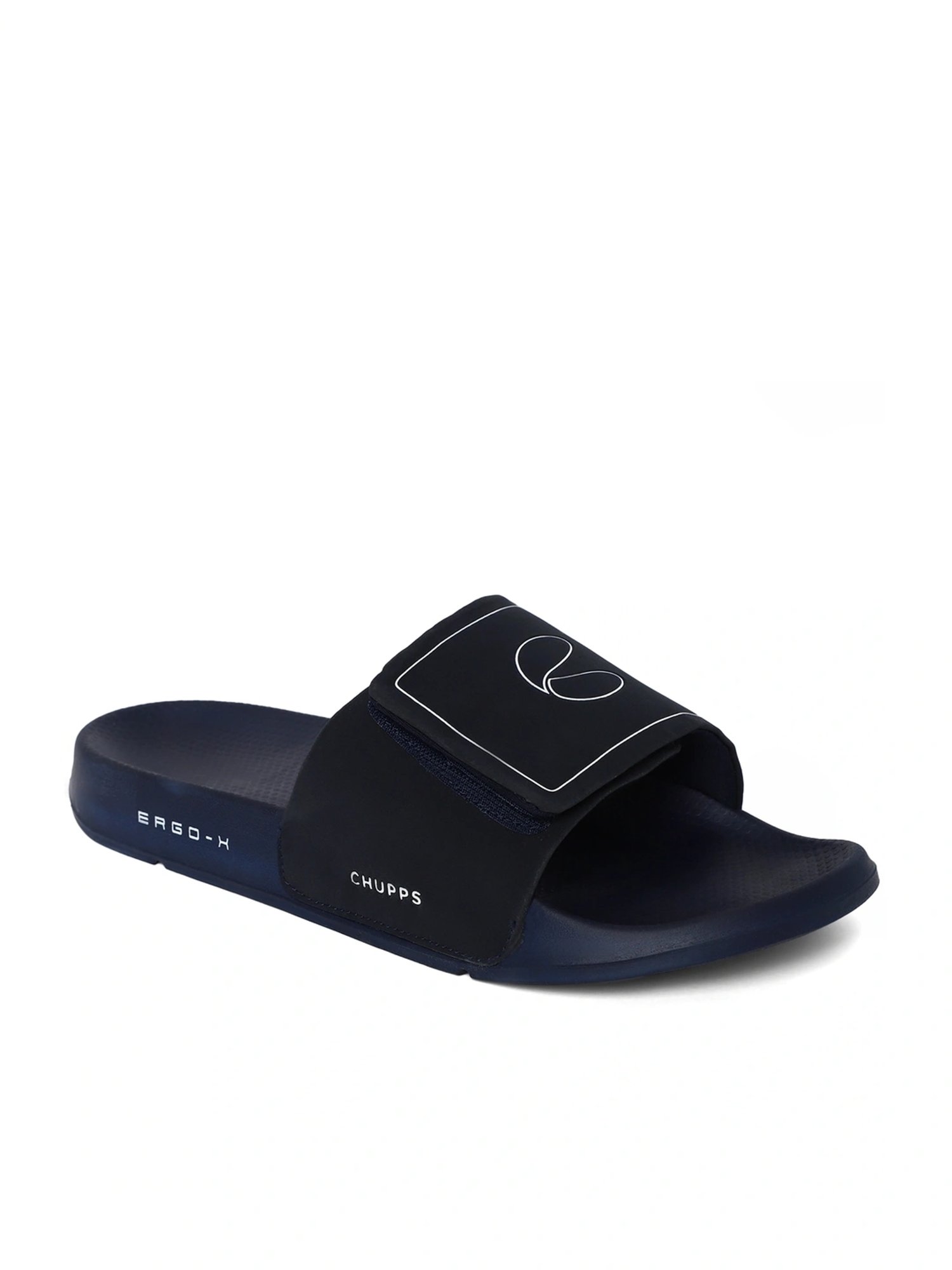 Chupps Men's Urban Edge ErgoX Plus Navy Slides