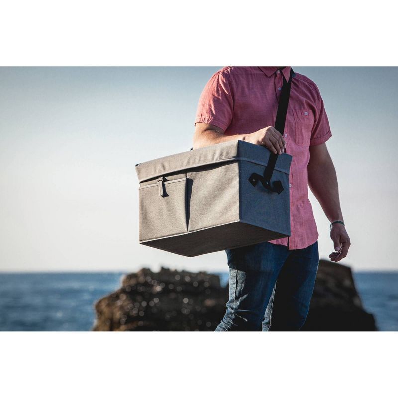 Picnic Time Ottoman18.5qt Portable Cooler