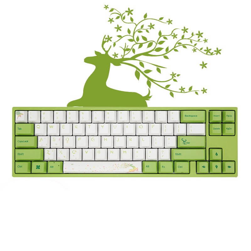 Varmilo Miya Pro Forest Fairy Wired Mechanical Keyboard Cherry MX Silent Red Switch