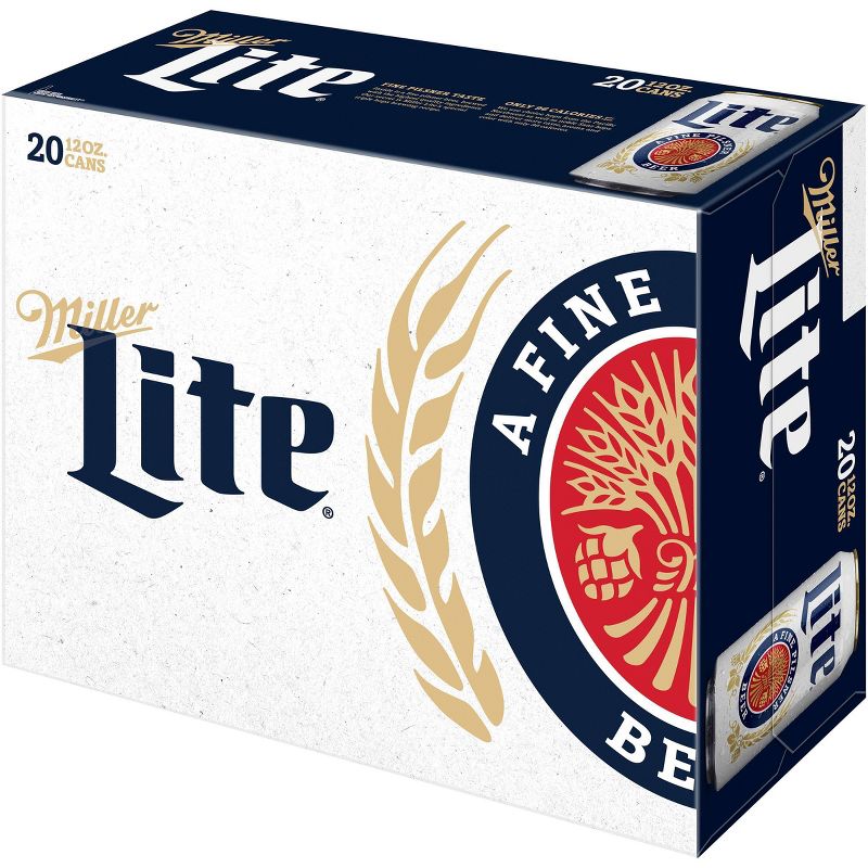 Miller Lite Beer - 20pk/12 fl oz Cans