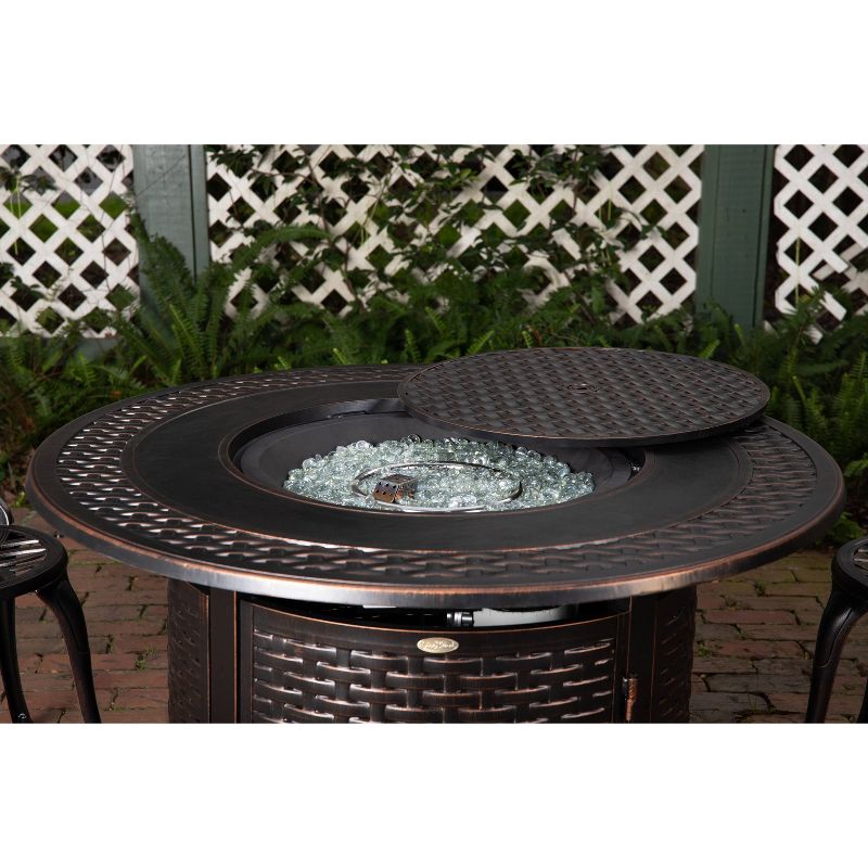Bellante Woven Aluminum Fire PIt - Fire Sense