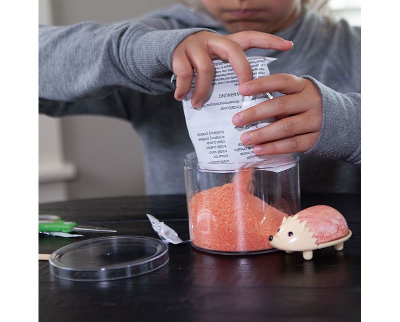  Fat Brain Toys Crystal Growing Hedgehog - Green FB292-3