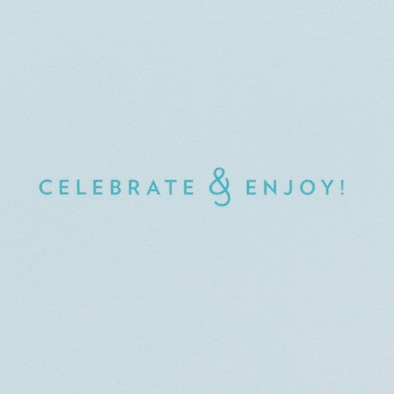 Tossed Candles Print Greeting Card - PAPYRUS