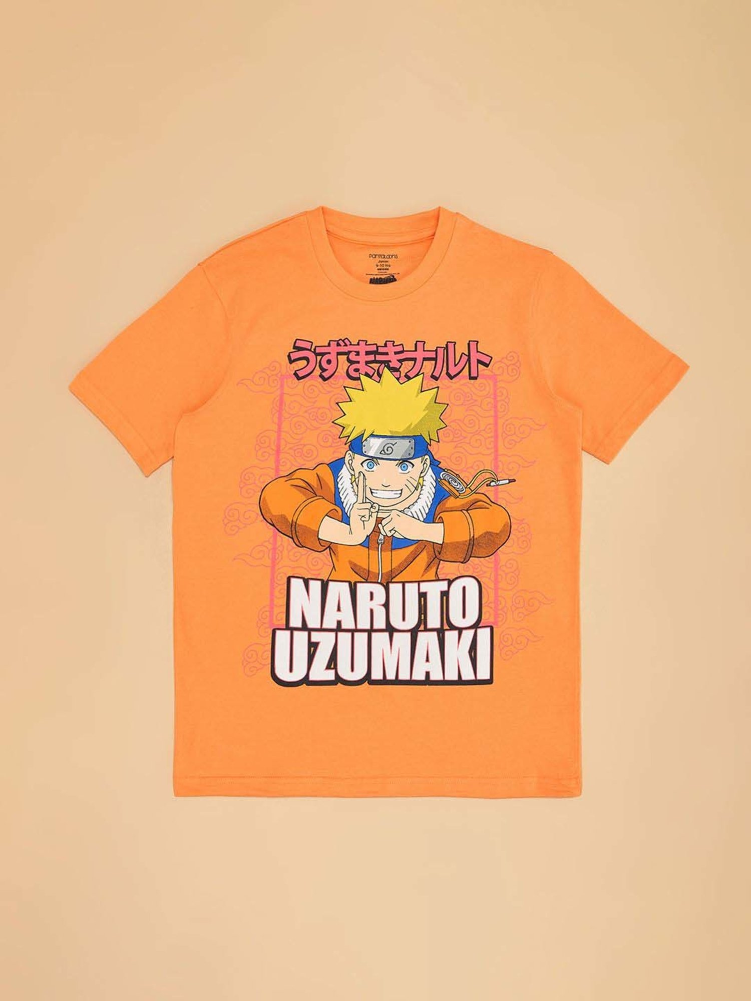 Pantaloons Baby Kids Papaya Cotton Regular Fit T-Shirt