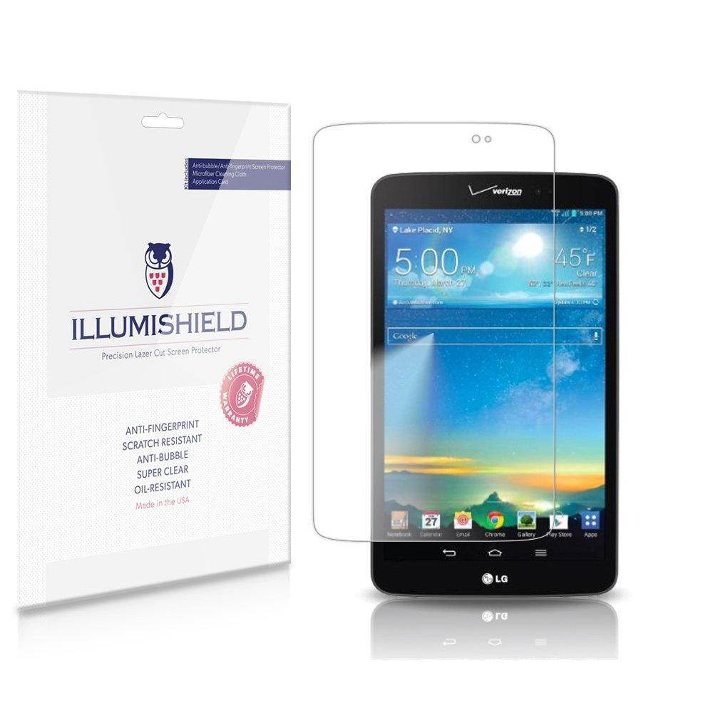 iLLumiShield Clear Screen Protector For LG G Pad 8.3 LTE [2-Pack]