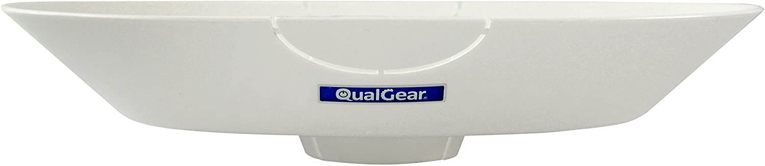 QualGear QG-PRO-PM-CA-W Pro-AV Single Joist Ceiling Adapter for 1.5" Npt Threaded Pipe Projector Accessory