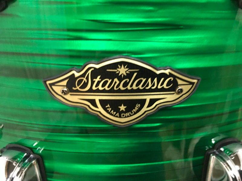 Tama Starclassic Walnut/Birch 14" Dia.X 8" Deep Snare Drum/Jade Silk/WBSS148-JDL