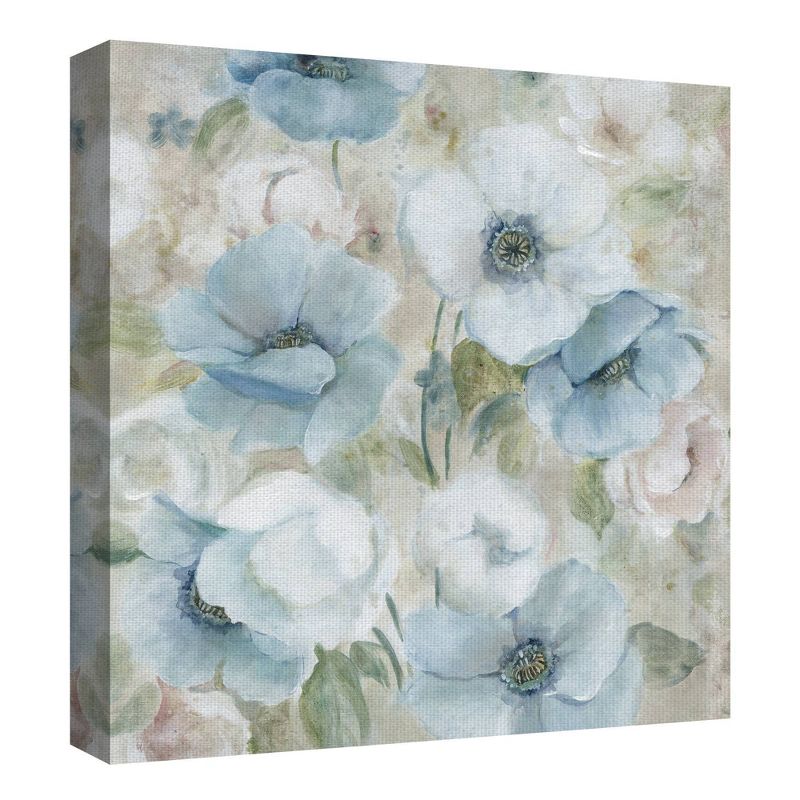 30" x 30" Pastel Garden I by Carol Robinson Art on Canvas - Fine Art Canvas