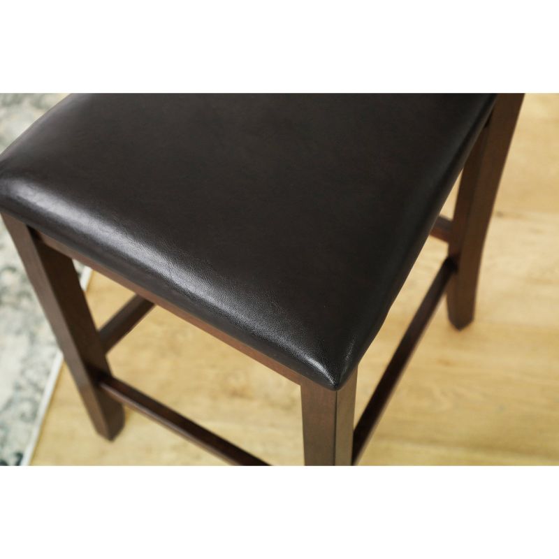 5pc Alexander Counter Height Dining Set Brown - Abbyson Living