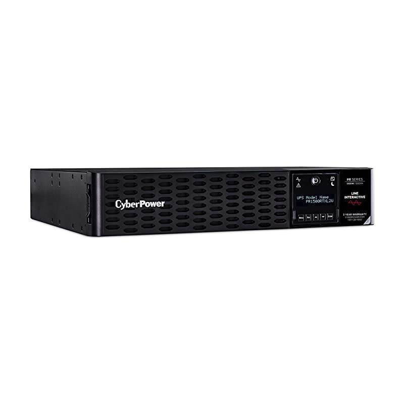 PR1500RTXL2U Smart App Sinewave UPS System, 1500VA/1500W, 8 Outlets, 2U Rack/Tower, AVR, EBM Option