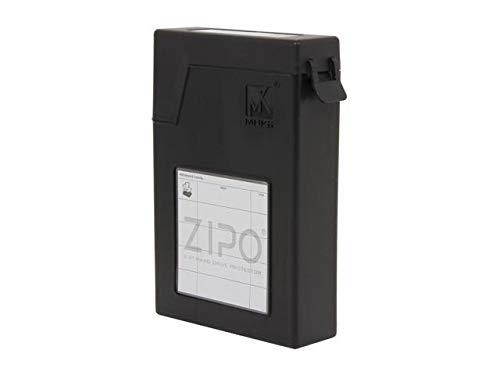 iMBAPrice Zipo 3.5" Stackable Hard Drive Protective Case - 3.5-Inch IDE/SATA HDD Storage Box (Pack of 2) Black