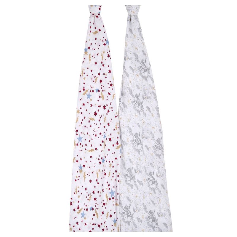 aden + anais Classic Muslin Swaddle Blankets Harry Potter Iconic - 2pk