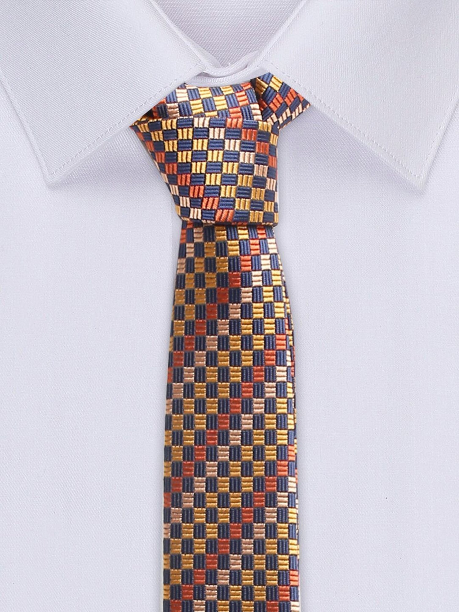 Louis Stitch Multicolor Geometric Necktie Gift Set - Set of 3