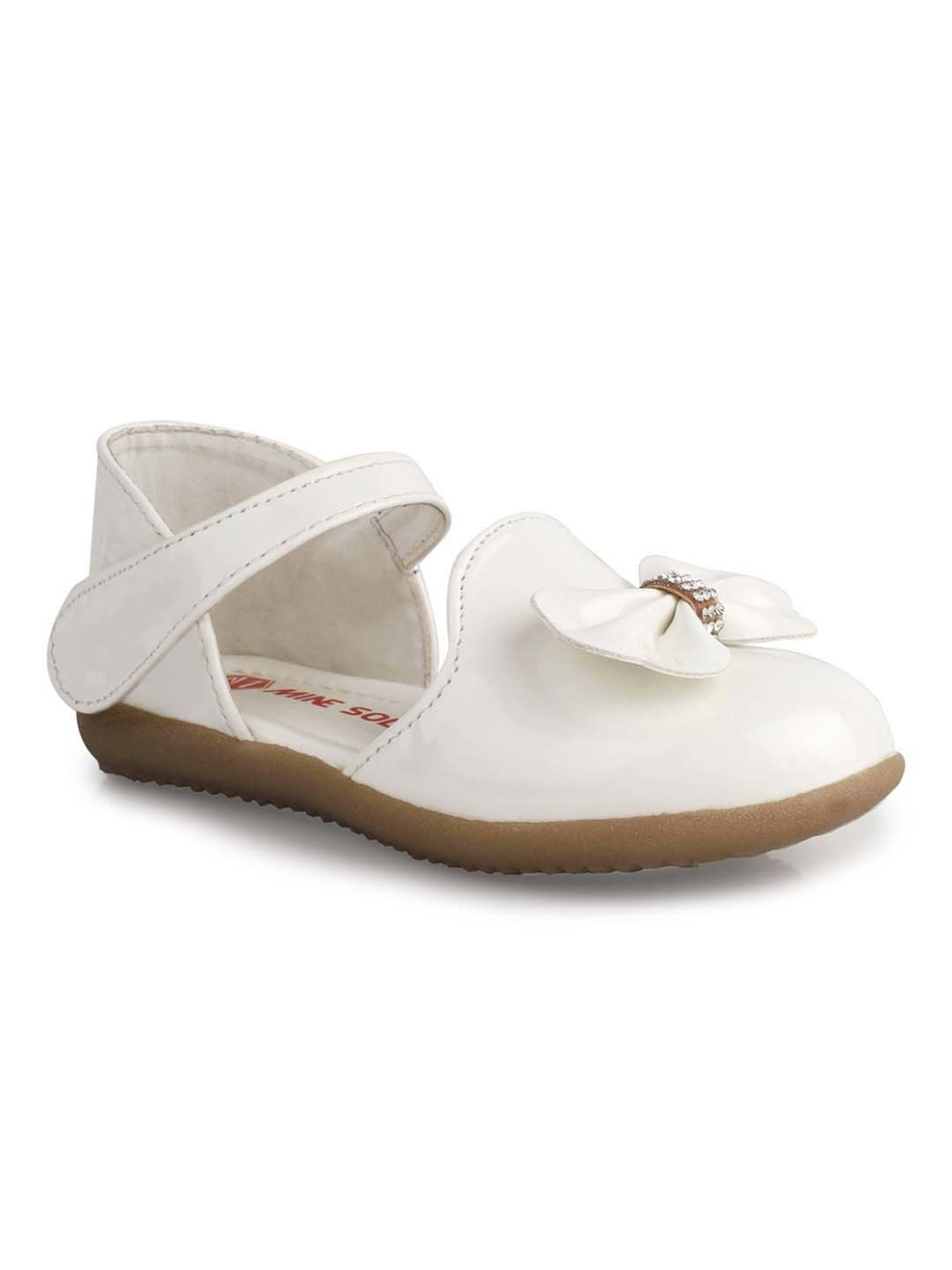 Minesole Kids Milky White Casual Sandals