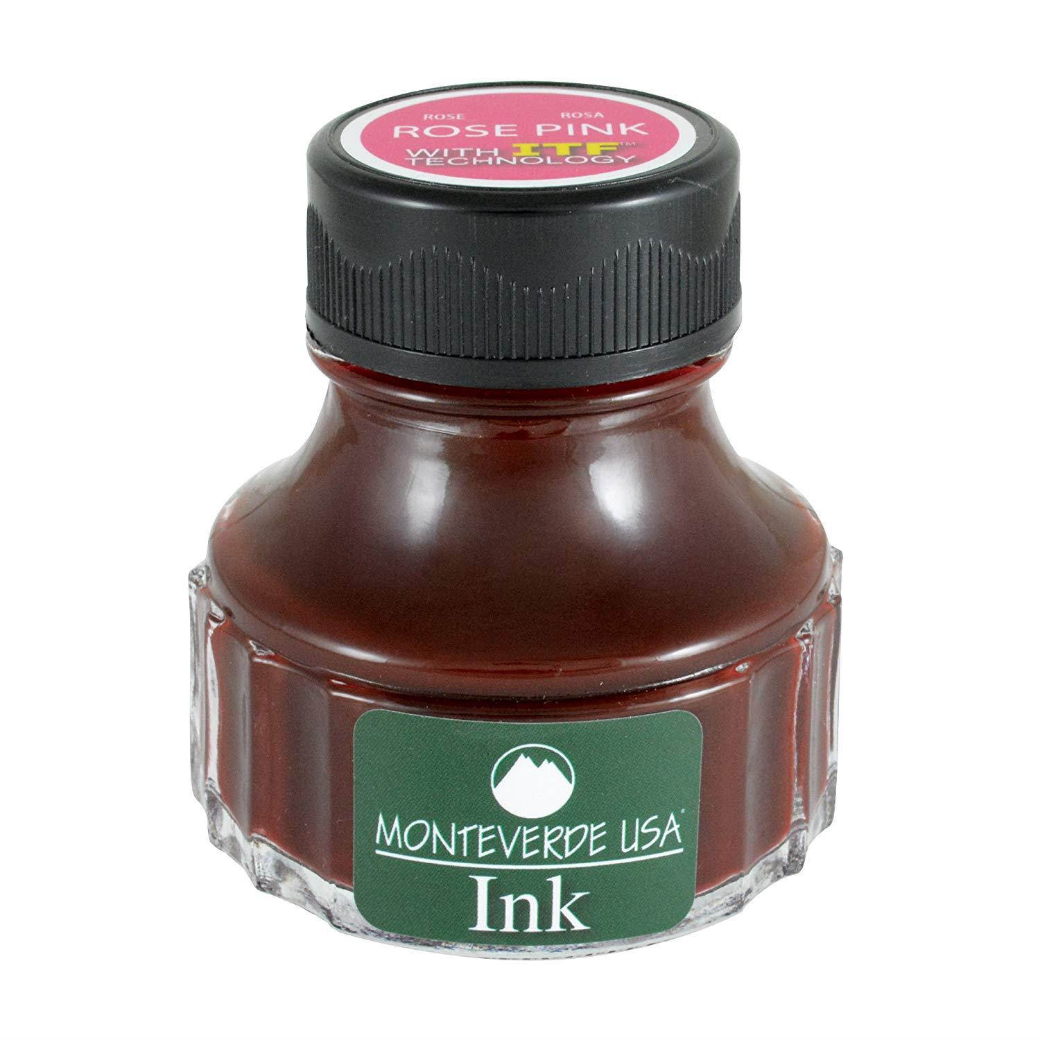 Monteverde USA Ink with ITF Technology, 90 ml Rose Pink (G308PK)