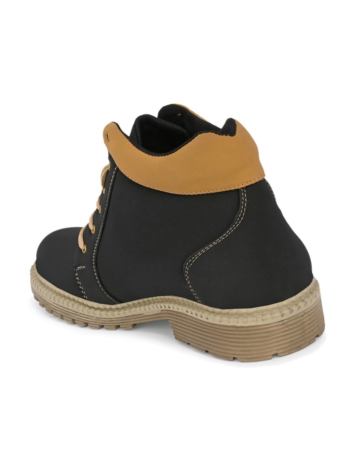 Prolific Men's Black Derby Boots