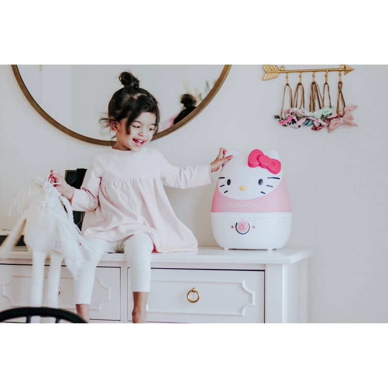 Crane Adorable Hello Kitty Ultrasonic Cool Mist Humidifier - 1gal