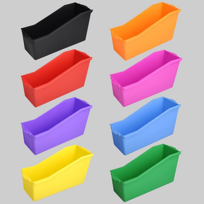 8ct Plastic Connectable File Folders - Bullseye's Playground™