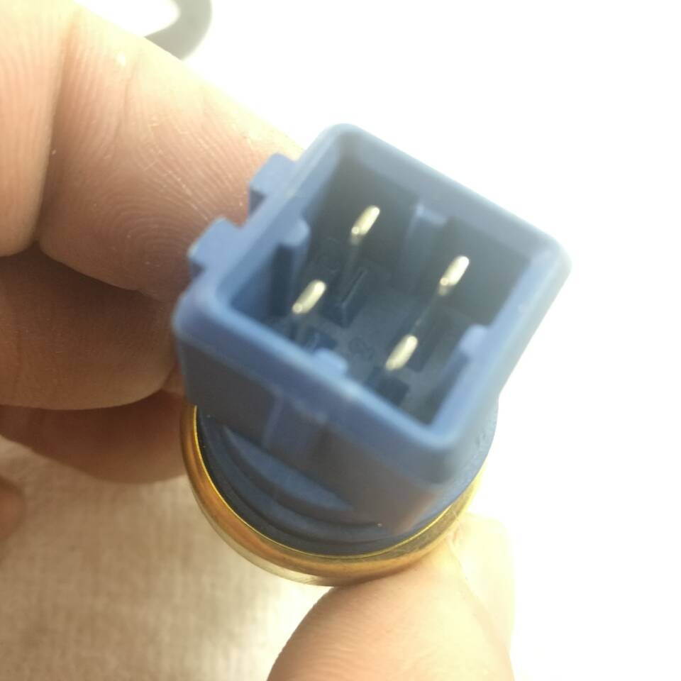 5 PCS Coolant Temperature Sensor Water Switch 4 PIN For AUDI VW 059919501 078919501B