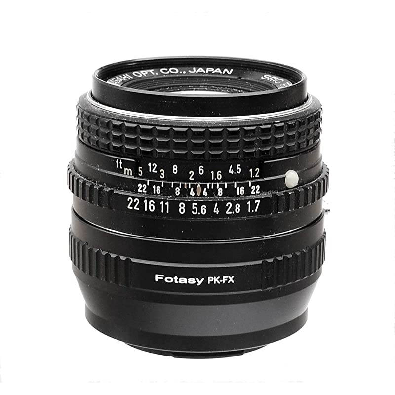 Manual PK lens to Fuji X Adapter Pentax K Mount to XMount Converter Compatible w Fujifilm XPro1 XPro2 XPro3 XE2 XE3 XA5 XA7 XA10 XM1 XT1 XT2 XT3 XT10 XT20 XT30 XT100 1XH1