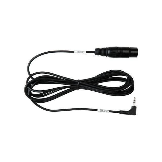 Sescom Sescom SES-TR-153 Female XLR to RA 3.5mm 1/8 Pro DSLR Mic Cable, 10 Ft