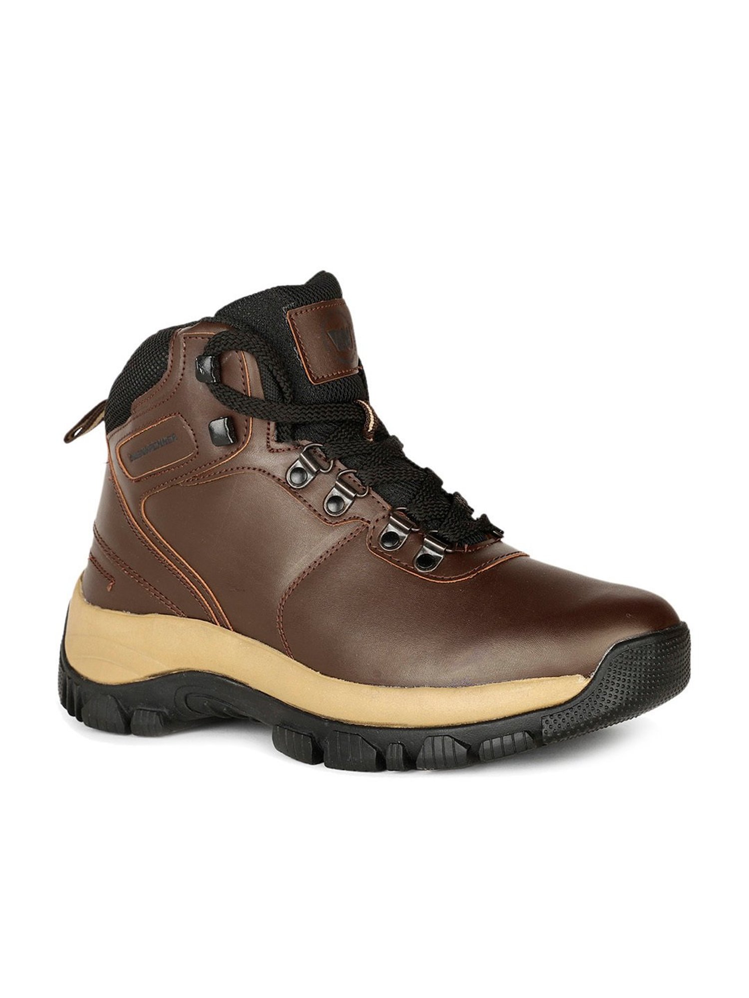 Weinbrenner by Bata Men's Brown Derby Boots