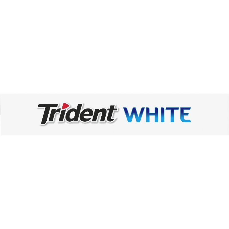 Trident White Peppermint Sugar Free Gum - 16ct