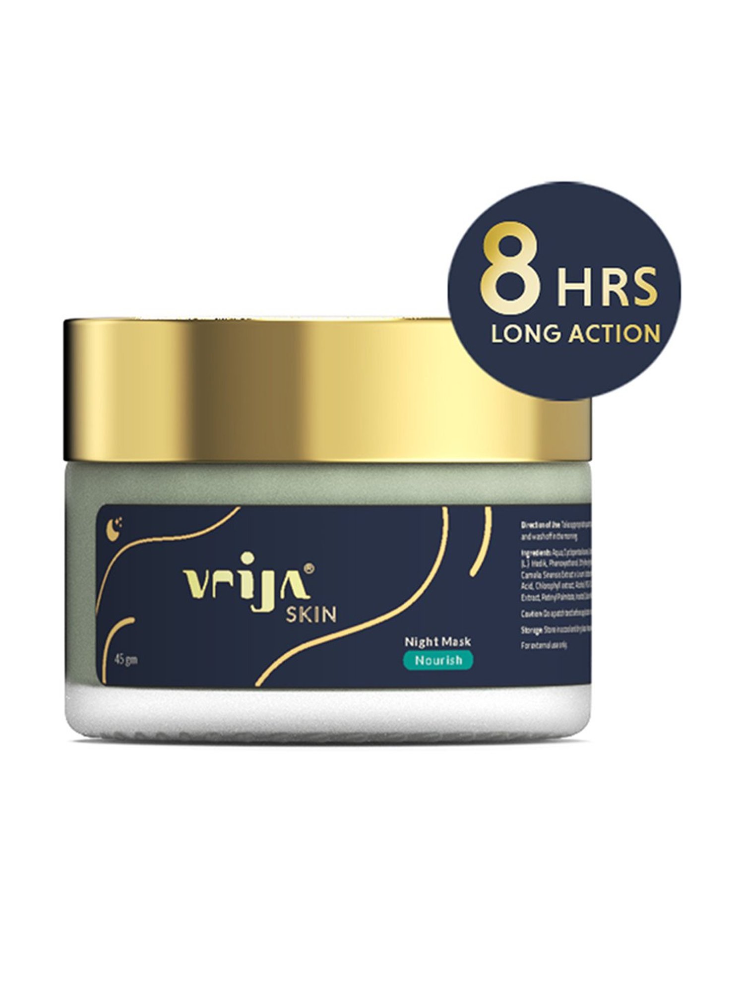 Vrija Nourish Night Mask for Men & Women - 45 gm