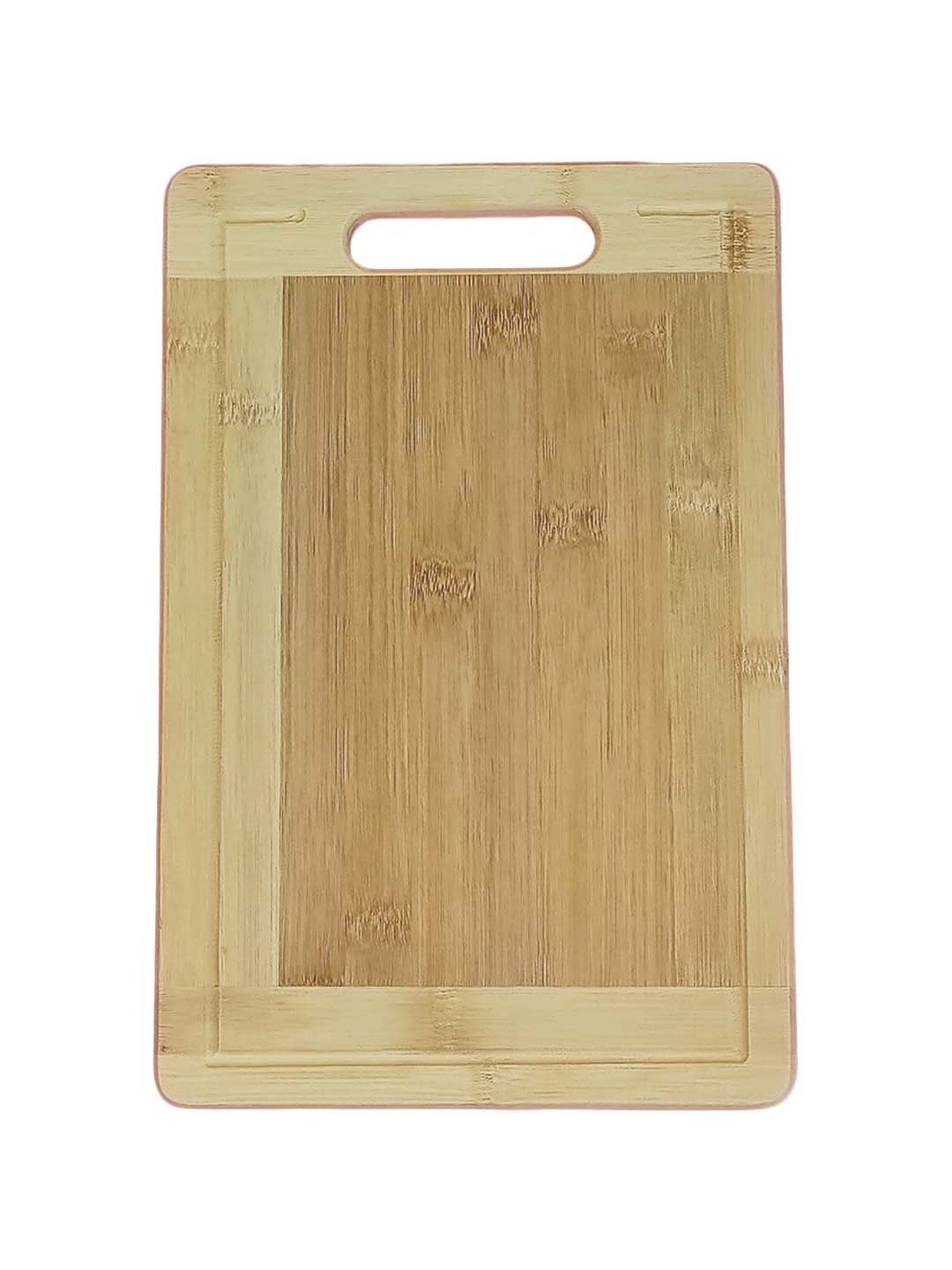 Crayton Beige & Brown Bamboo Chopping Board - Set of 1