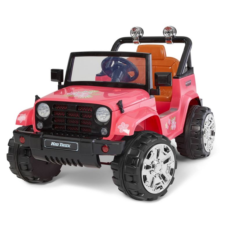 Kid Trax 6V Beach Cruiser 4x4 Powered Ride-On - Pink