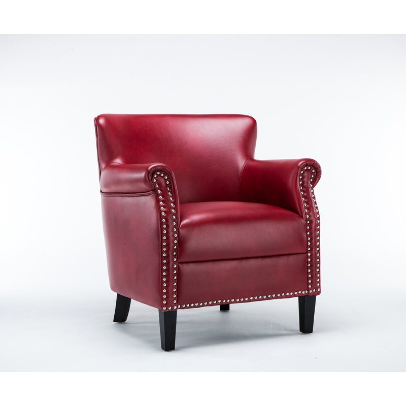 Holly Red Club Chair - Comfort Pointe