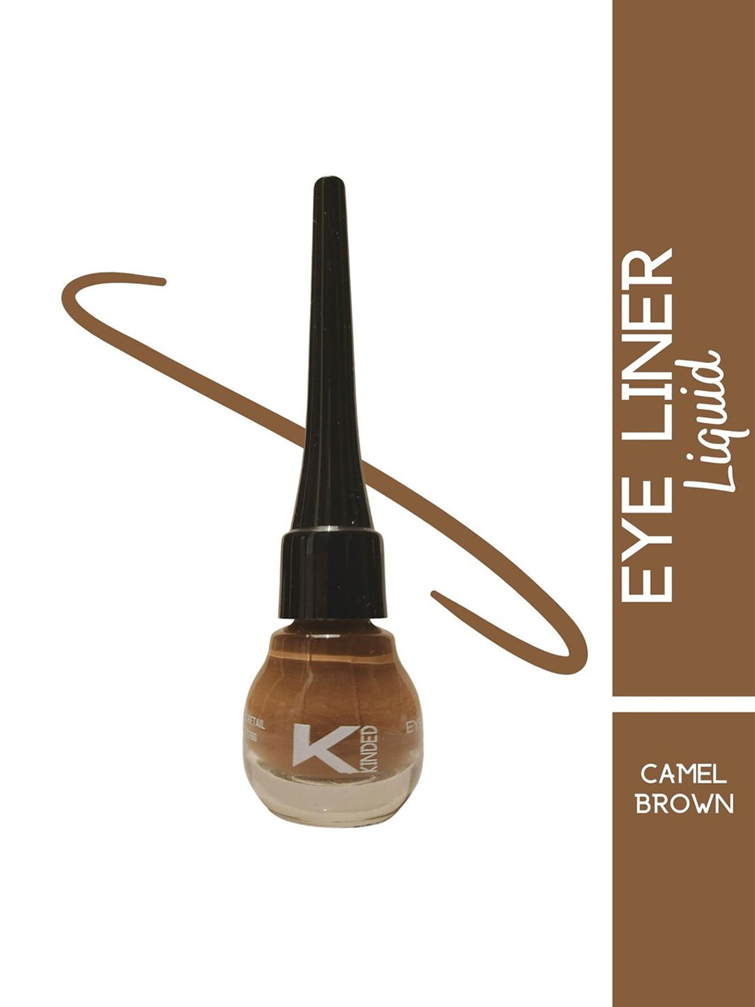 KINDED Eye Liner Liquid Camel Brown - 5 ml