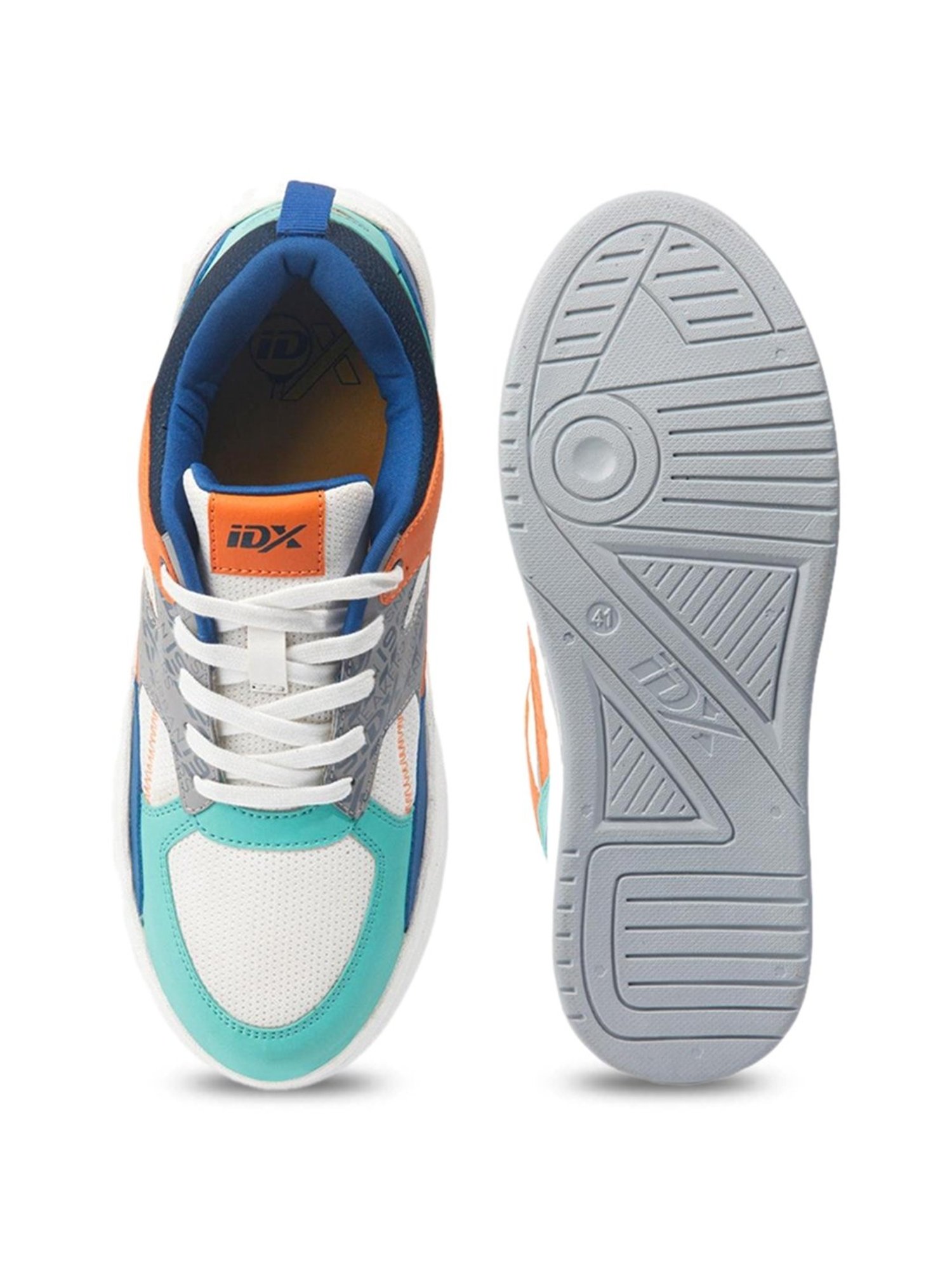 ID Men's Sea Green Casual Sneakers