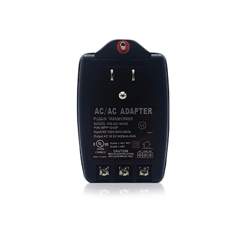 NPP1640P 165VAC 40VA Transformer | AutoResetting | Class VI | Burglar Alarm Systems | Compatible with Honeywell Ademco ELK MG Electronics GE Security Bosch Basler Pittway and More