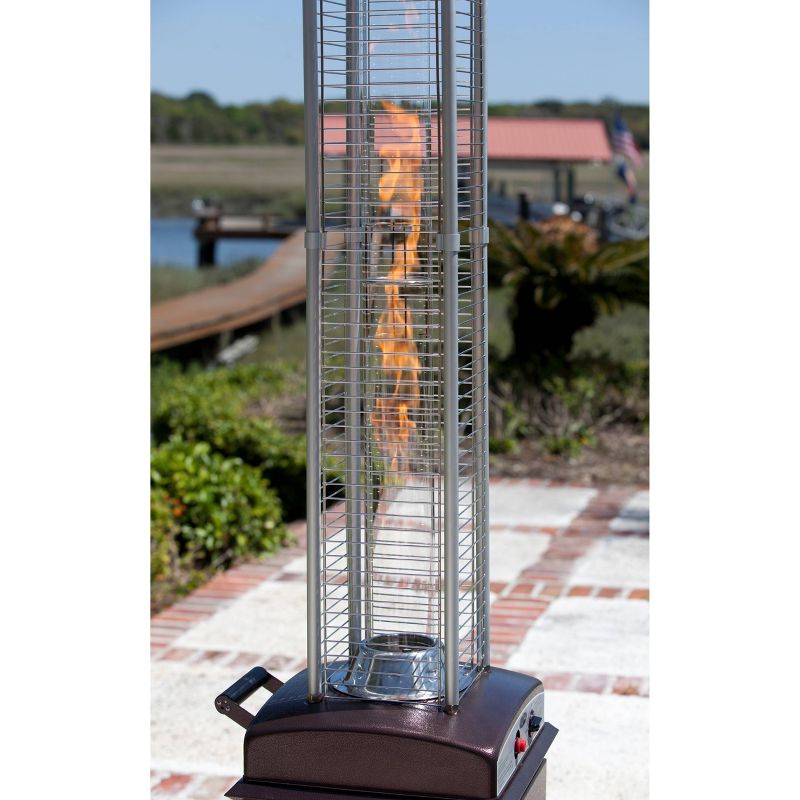 Premium Patio Heater Hammered Bronze - Dyna-Glo