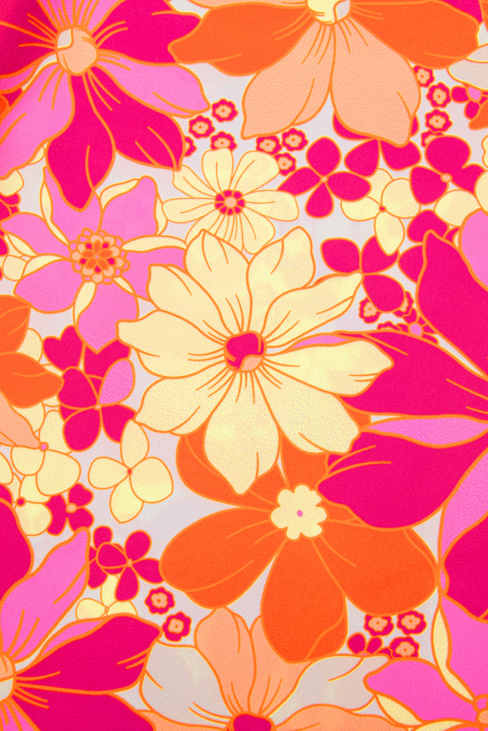 Rose Leopard Print V Neck Plus Size Tee