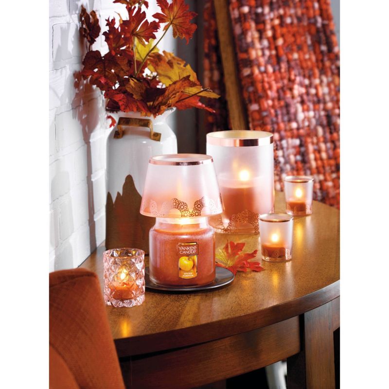 14.5oz Glass Jar Spiced Pumpkin Candle - Yankee Candle