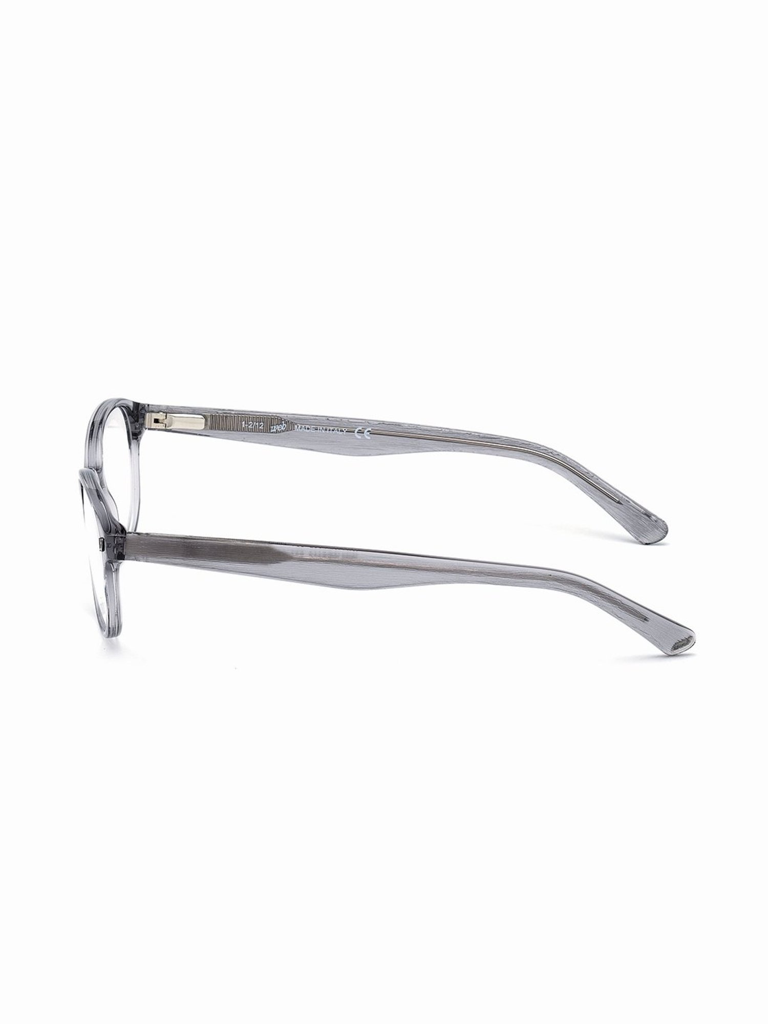 WEB EYEWEAR Grey Full Rim Square Frame Designed in Italy