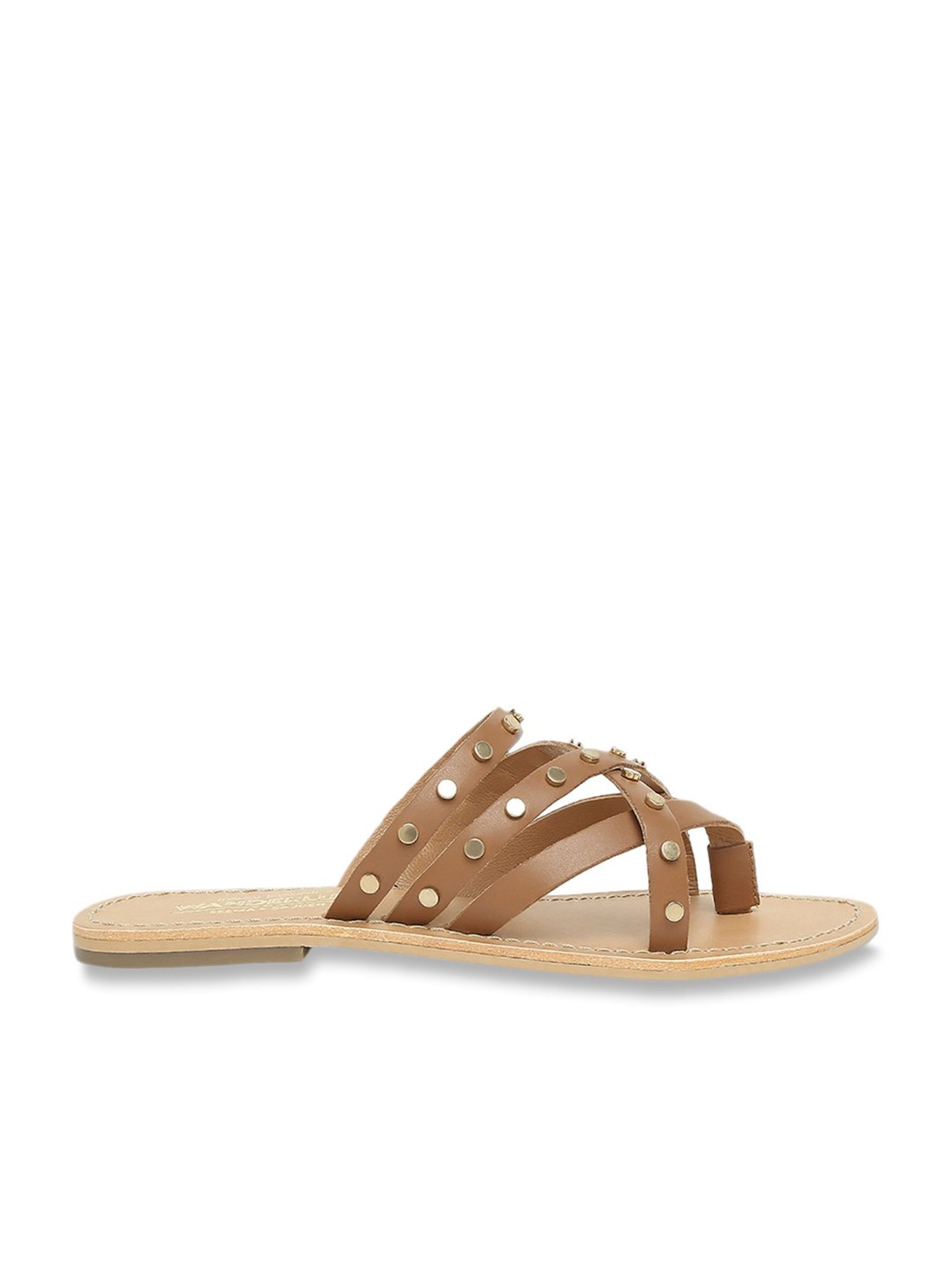 Tao Paris Women's Capri Tan Thong Sandals