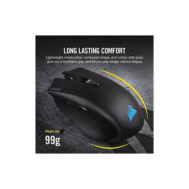 Harpoon RGB Wireless - Wireless Rechargeable Gaming Mouse with SLIPSTREAM Technology - 10,000 DPI Optical Sensor