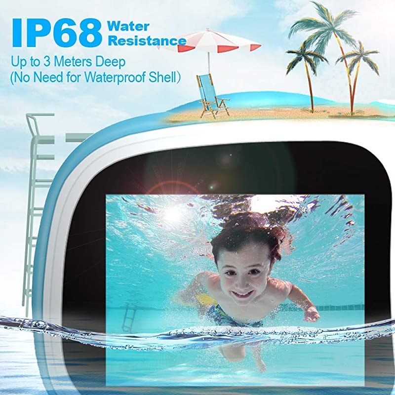 Camera 6X Digital Zoom 8MP HD Cameras Mini Child Camcorder with 2inch LCD Display Video Recorder Playback for Party Outdoor Swimming USB Powered 16G Memory Card Included