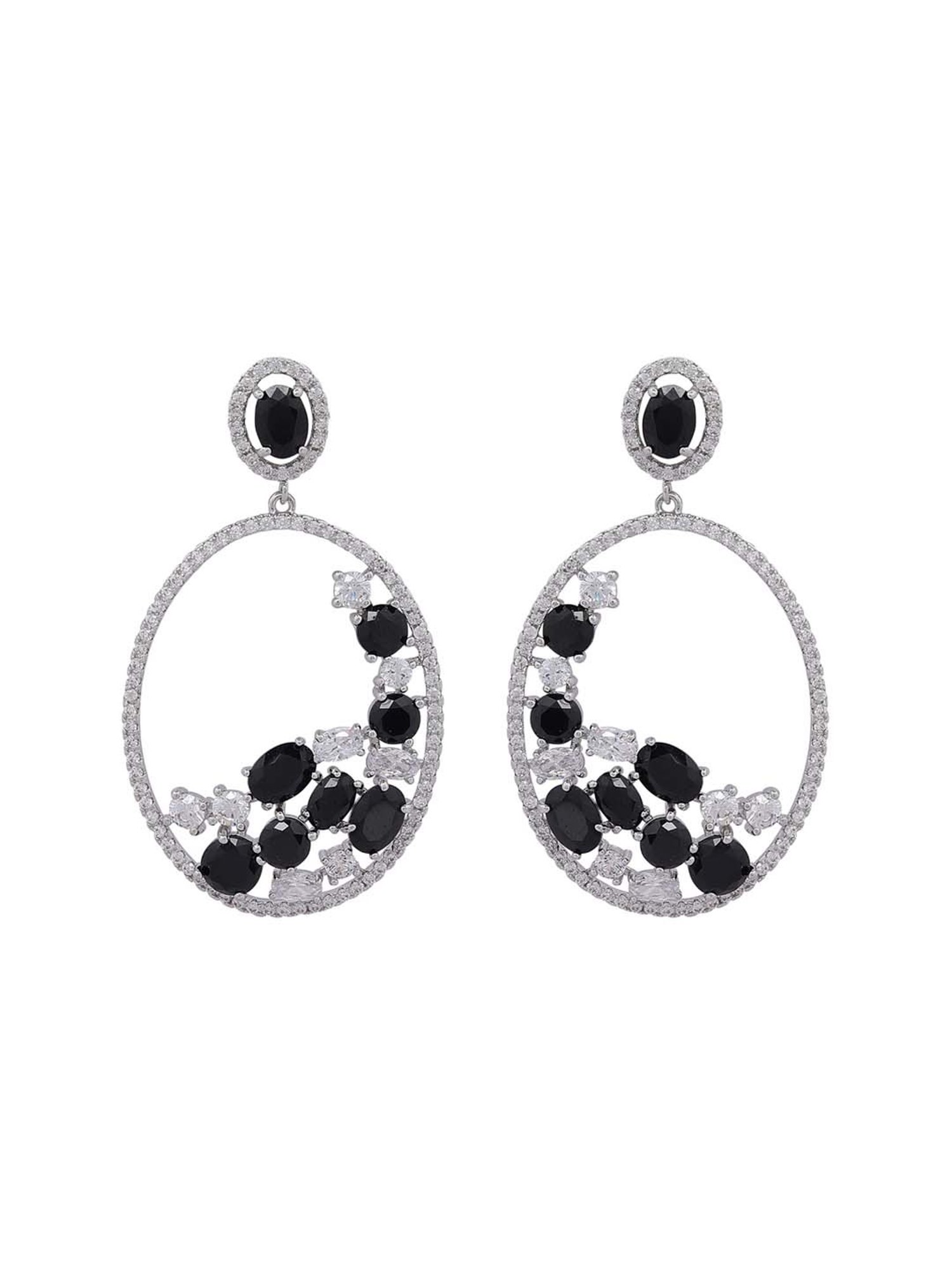The Real Effect London 800 Silver Earrings for Women